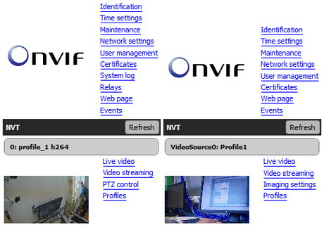 Варианты реализации ONVIF в IP-камерах